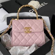AP2944 Chanel Extra Mini Handle Clutch With Chain