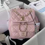 AS2908 Chanel Small Backpack in Shiny Calfskin