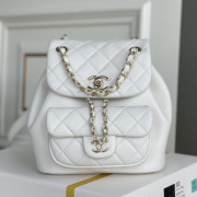 AS2908 Chanel Small Backpack in Shiny Calfskin (Authentic Quality)